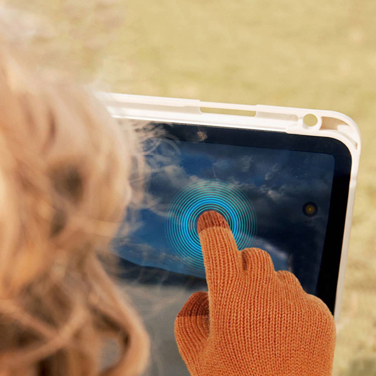 CHILDREN'S WINTER SCARF WARM THREE-PIECE SET