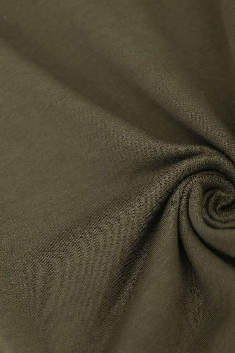 CWBLP01092_HIGH-WAISTED SOLID COLOR CUFFED CASUAL TROUSERS