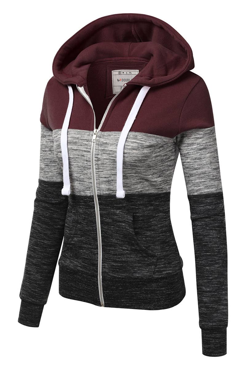 AWOHOL194_Lightweight Thin Zip-Up Hoodie Jacket