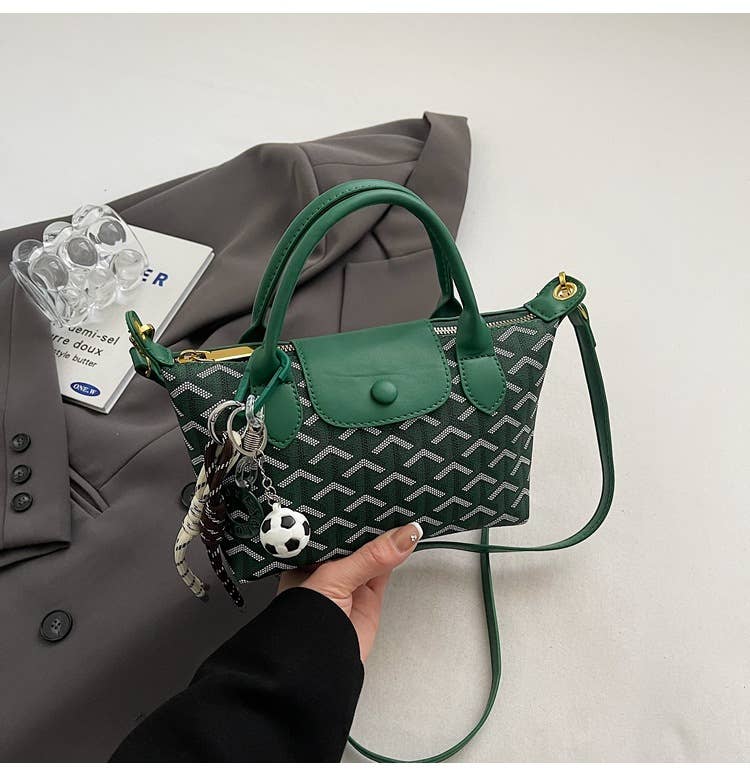 Large-capacity single-shoulder crossbody bag