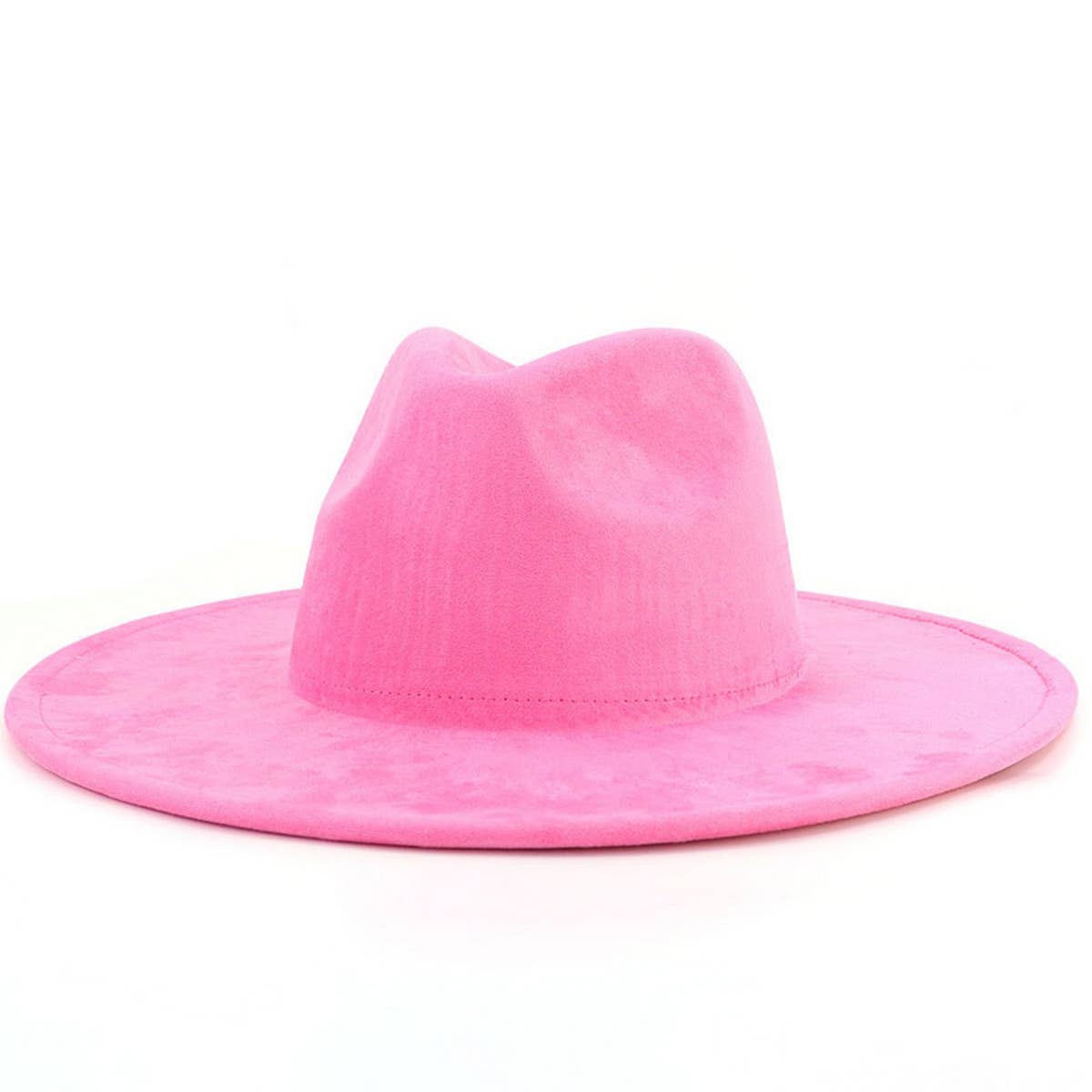 MEN'S AND WOMEN'S WIDE BRIM HATS WITH FLAT BRIM_CWAH1766