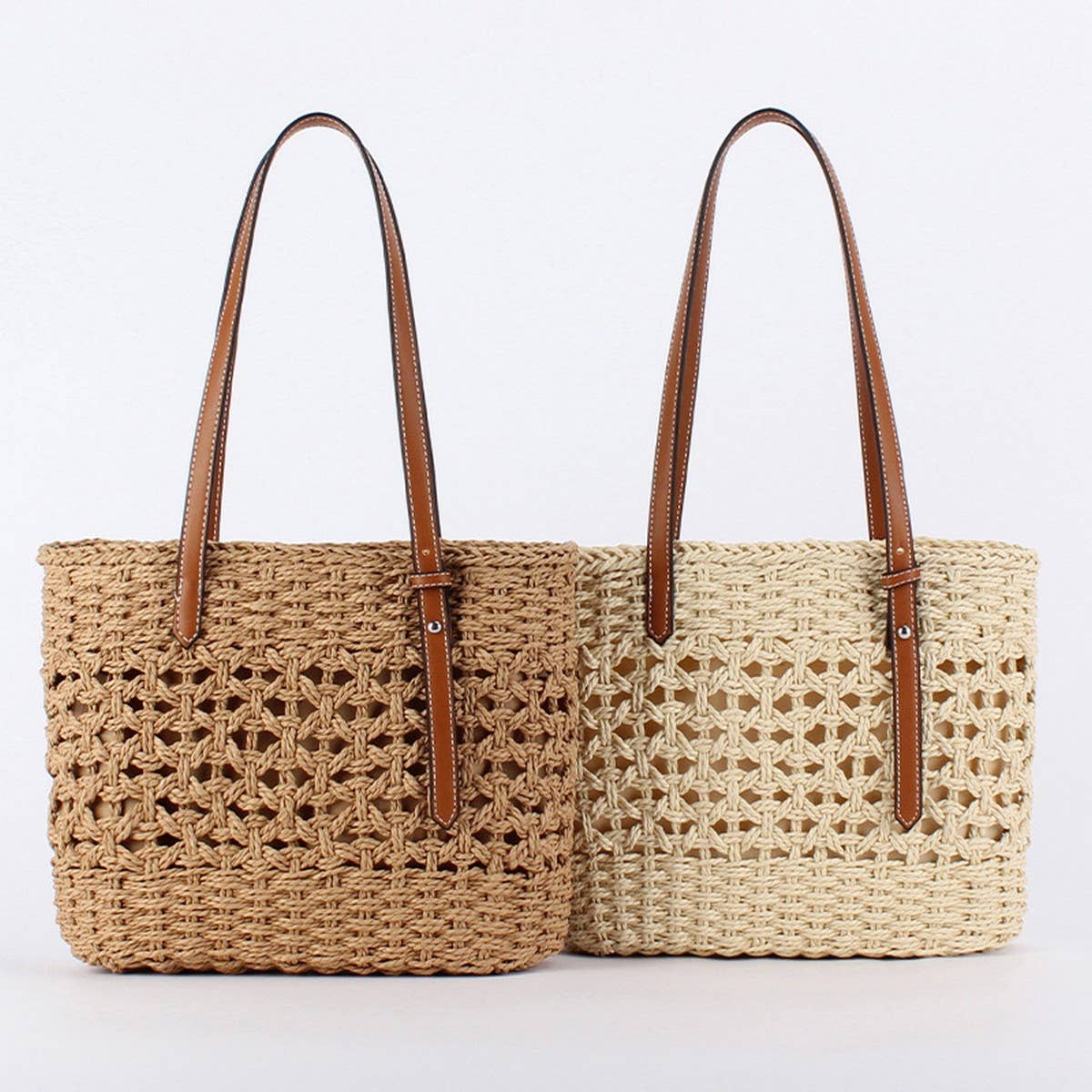 HIGH-END STYLISH LARGE-CAPACITY HAND-WOVEN BAG_CWAB4714