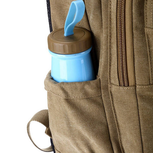 CASUAL VERSATILE BACK-TO-SCHOOL CANVAS BACKPACK_CWAB2203