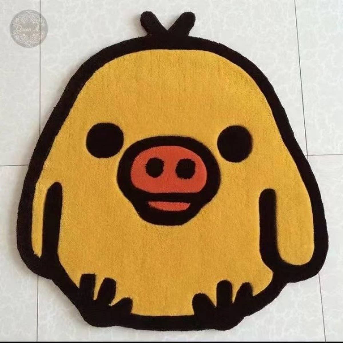 Cute Turtle Rug, Fun Pet-Inspired Room Decor Mat