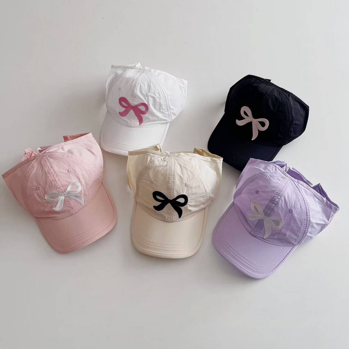 Children's Butterfly Bow Summer Hat for Girls CWAH2886