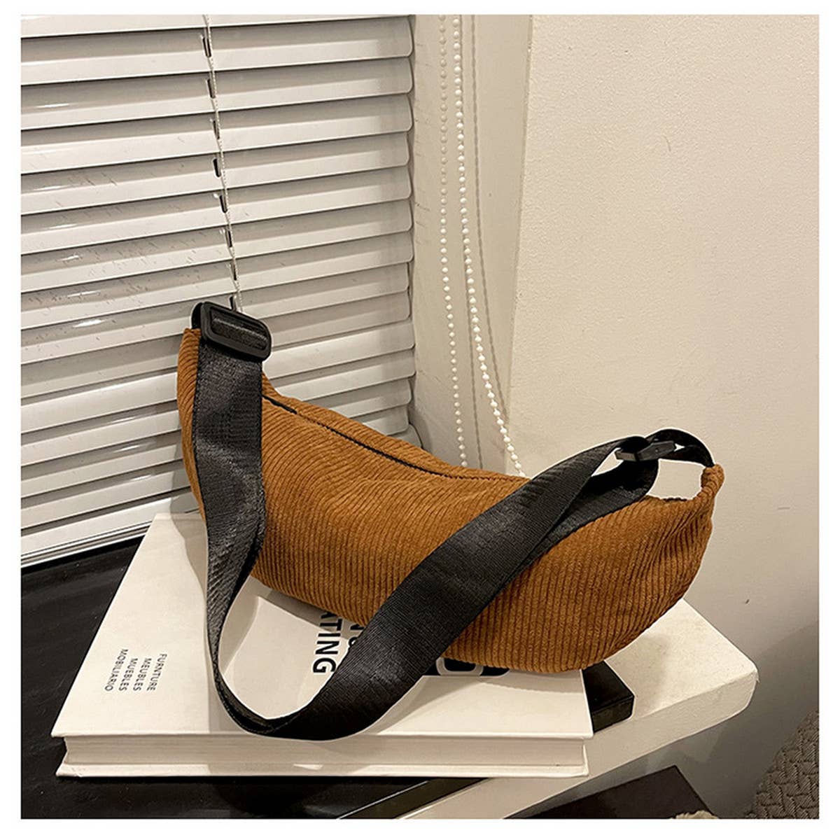 SIMPLE CASUAL SHOULDER BAG WAIST BAG_CWAB2087