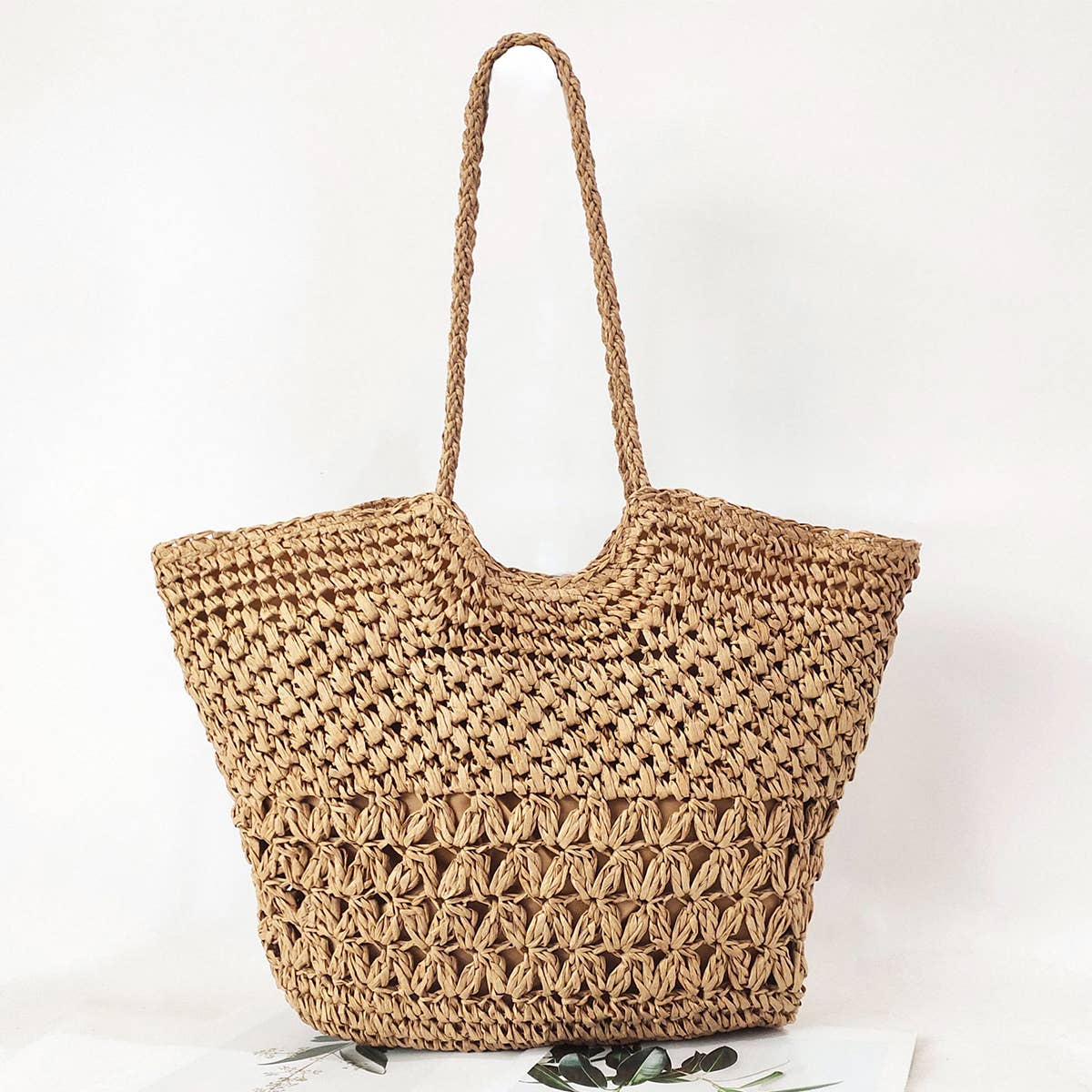 WOMEN FASHION SIMPLE HOLLOW TOTE BAGS_CWAB0808