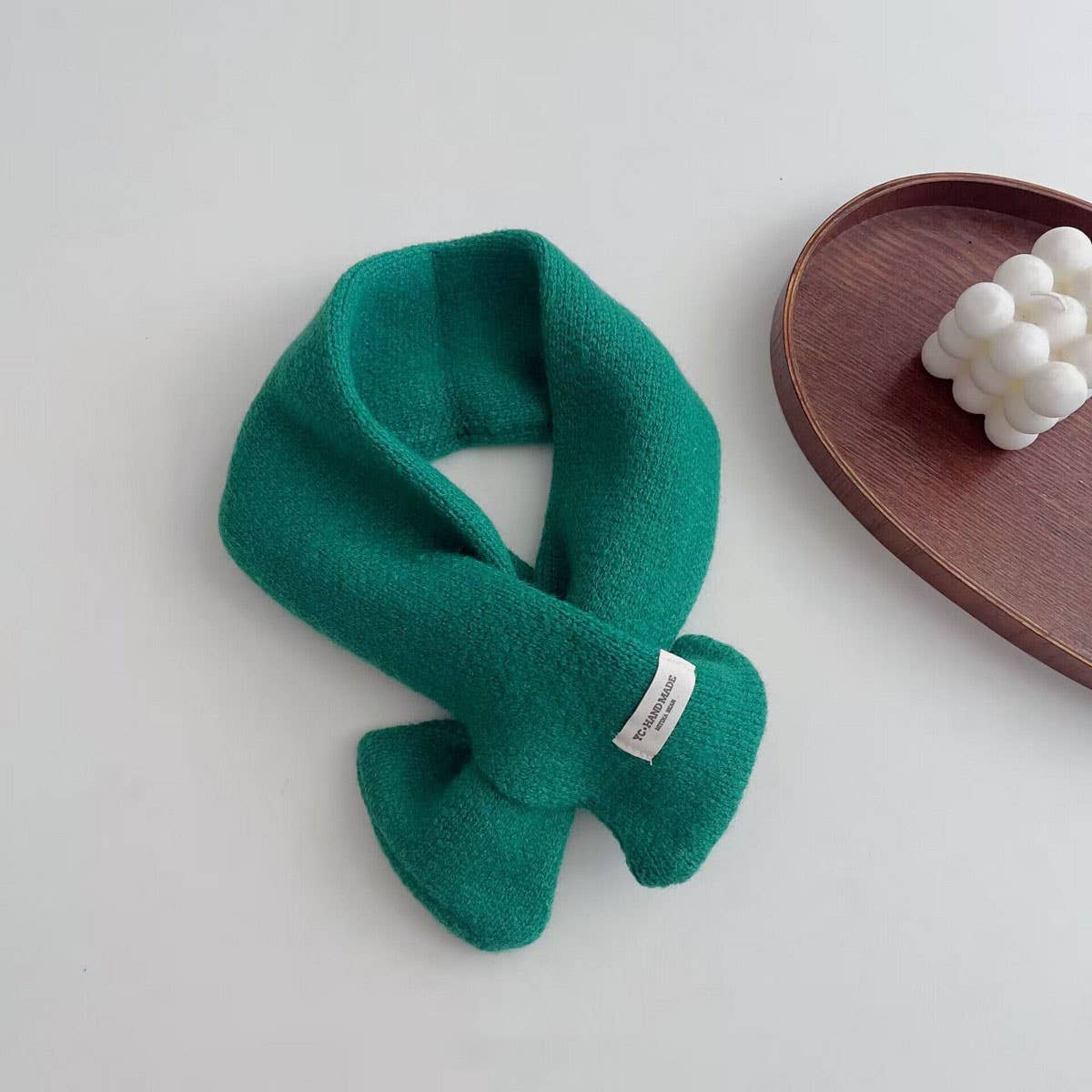 Kids Knit Scarf ? Soft Warm Cross Neck Warmer