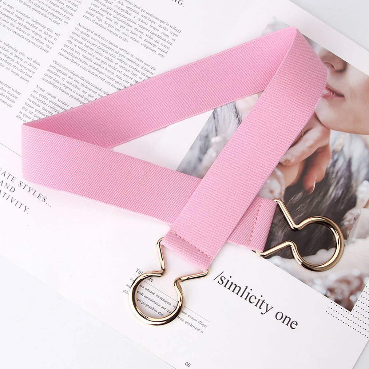 CWABE0917_FASHION ELASTIC WAIST BELT