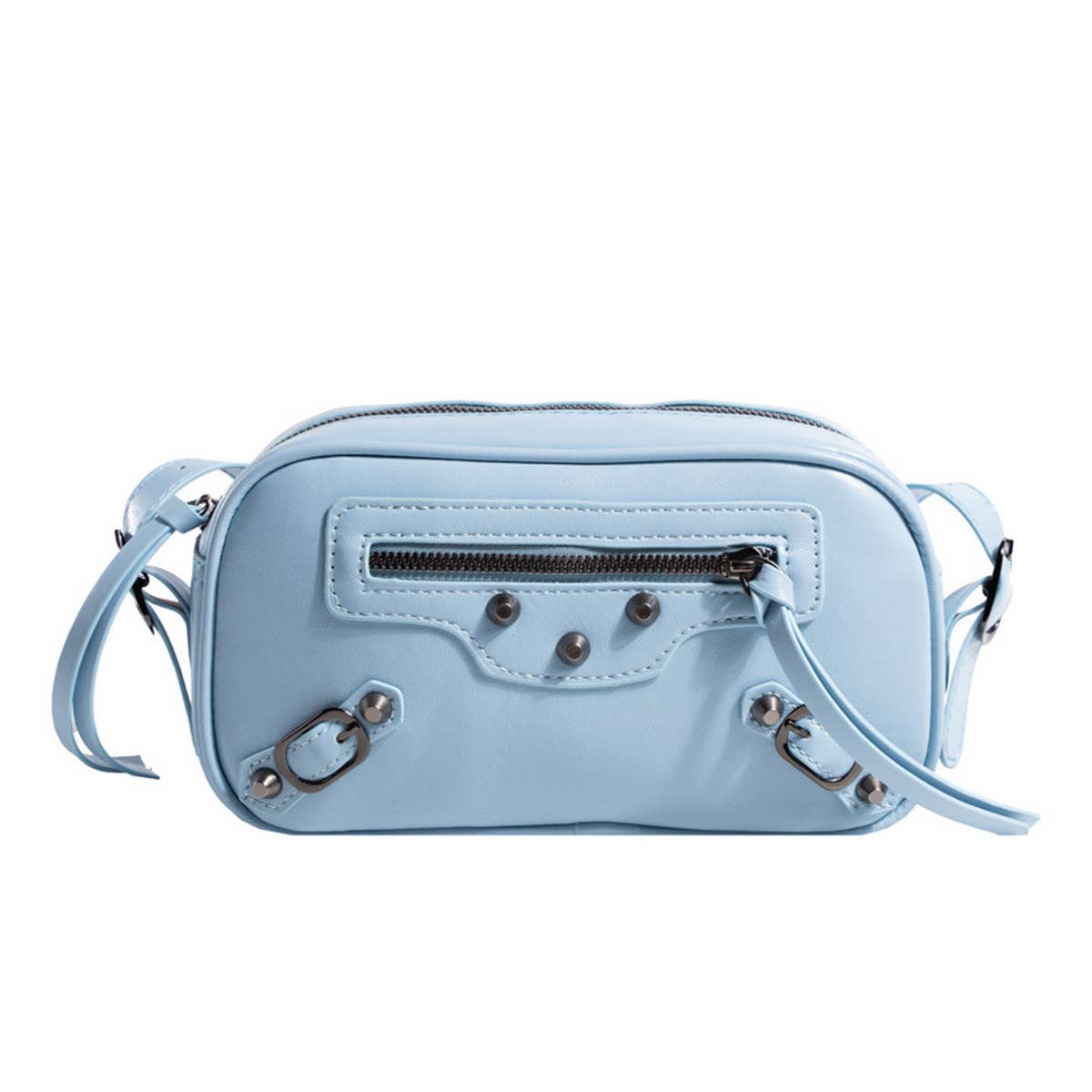 RETRO RIVET SMALL SQUARE SHOULDER BAG_CWAB1590