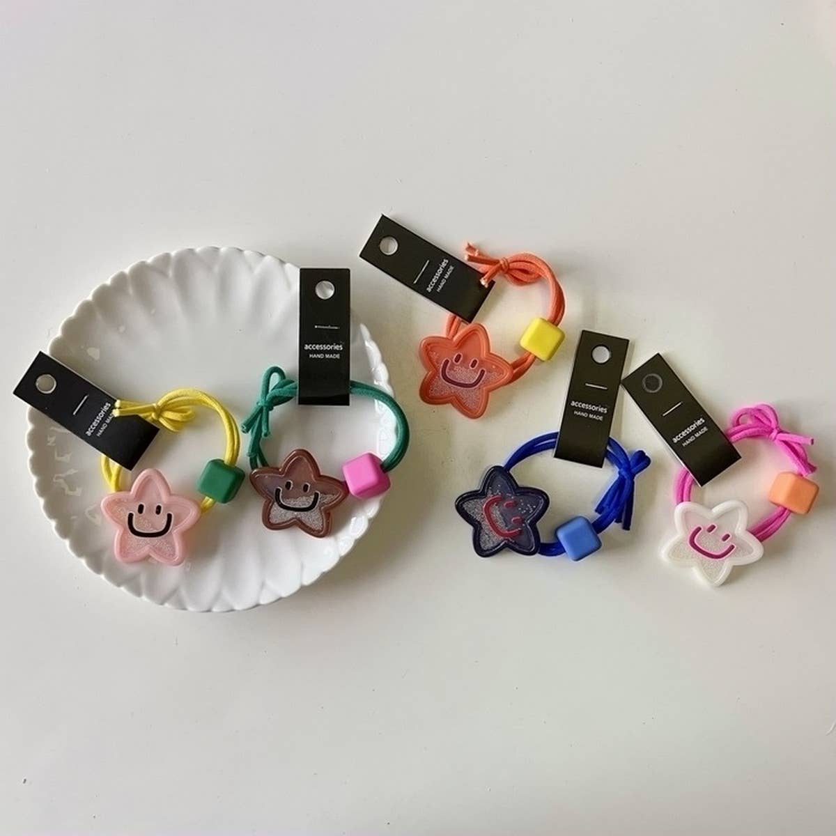 CHILDREN'S CUTE STAR BOW HAIR TIE