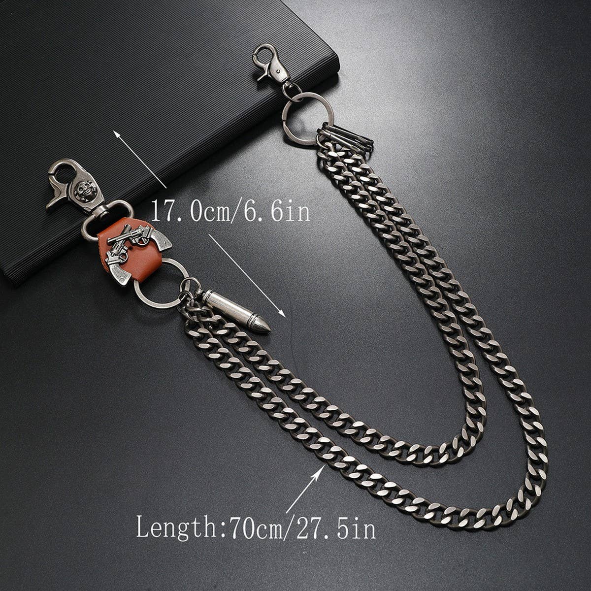 PUNK HIP-HOP JEANS WORKWEAR METAL TROUSER CHAIN_CWMM4832