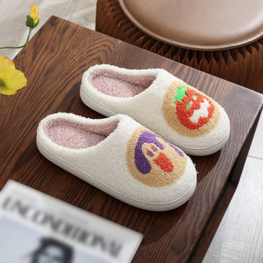 HALLOWEEN NOSTALGIC CREATIVE NEW COTTON SLIPPERS
