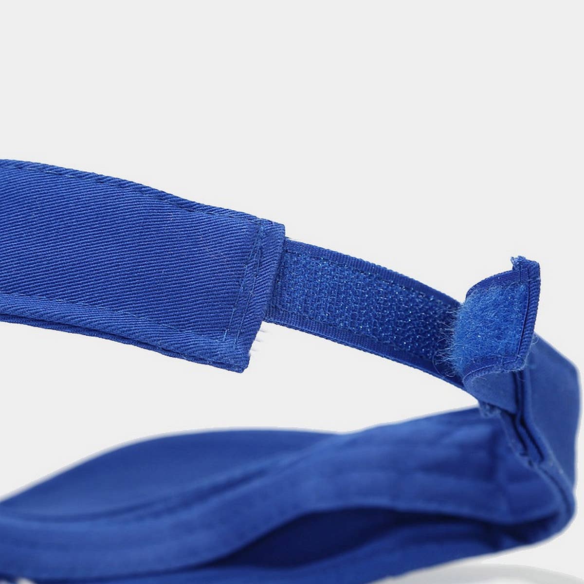 CWAH3178_CUTE U SMILEY FACE EMBROIDERED SUN VISOR