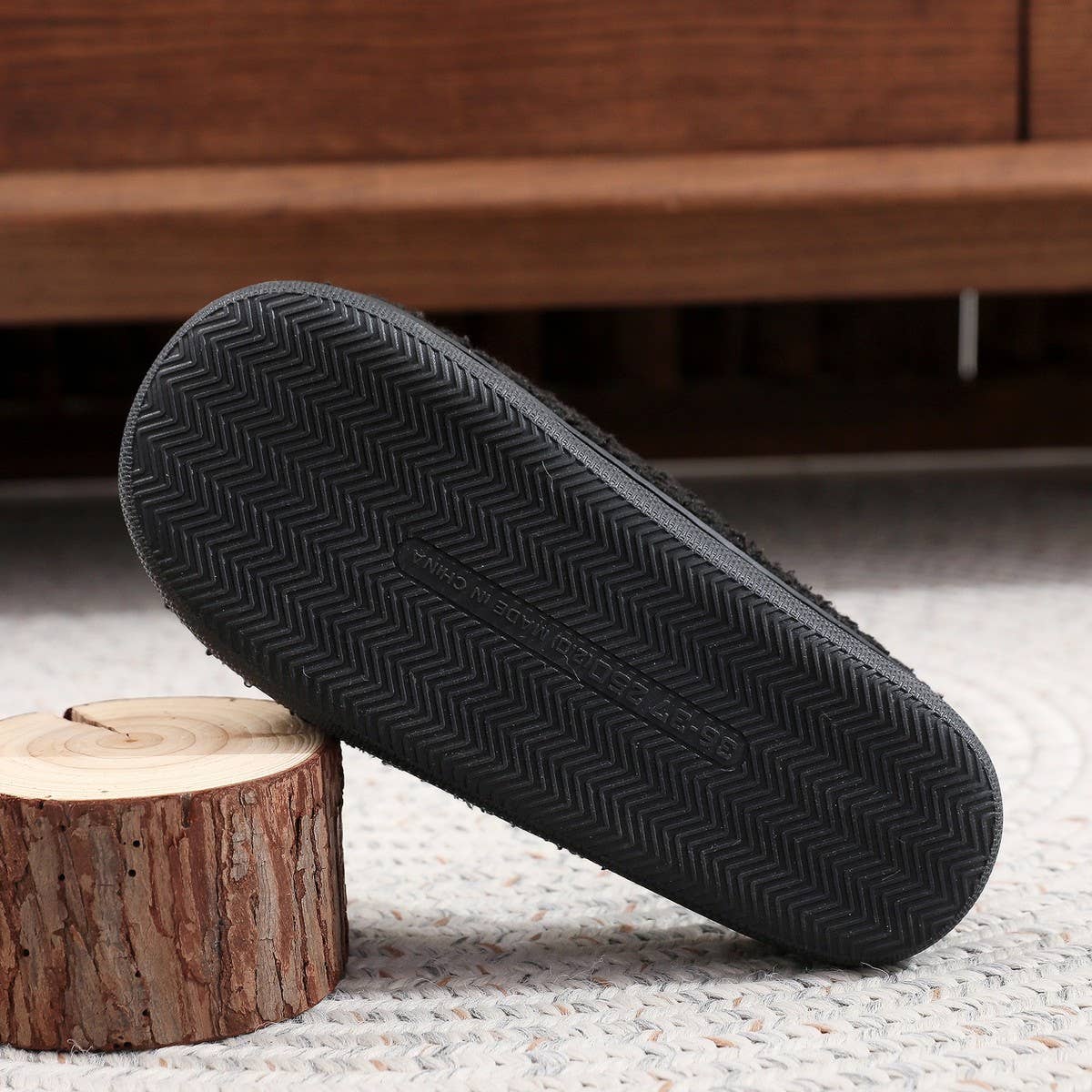 Halloween Spider Black Cat Plush Slippers_CWSHF00220