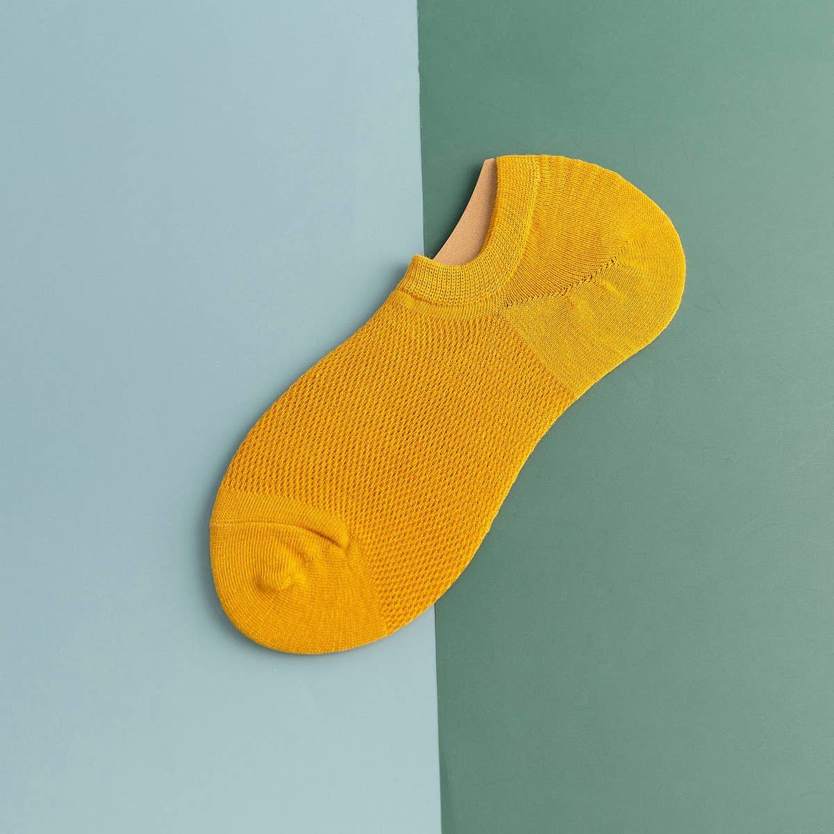 NEW MEN'S ANTI-SLIP MESH INVISIBLE SOCKS