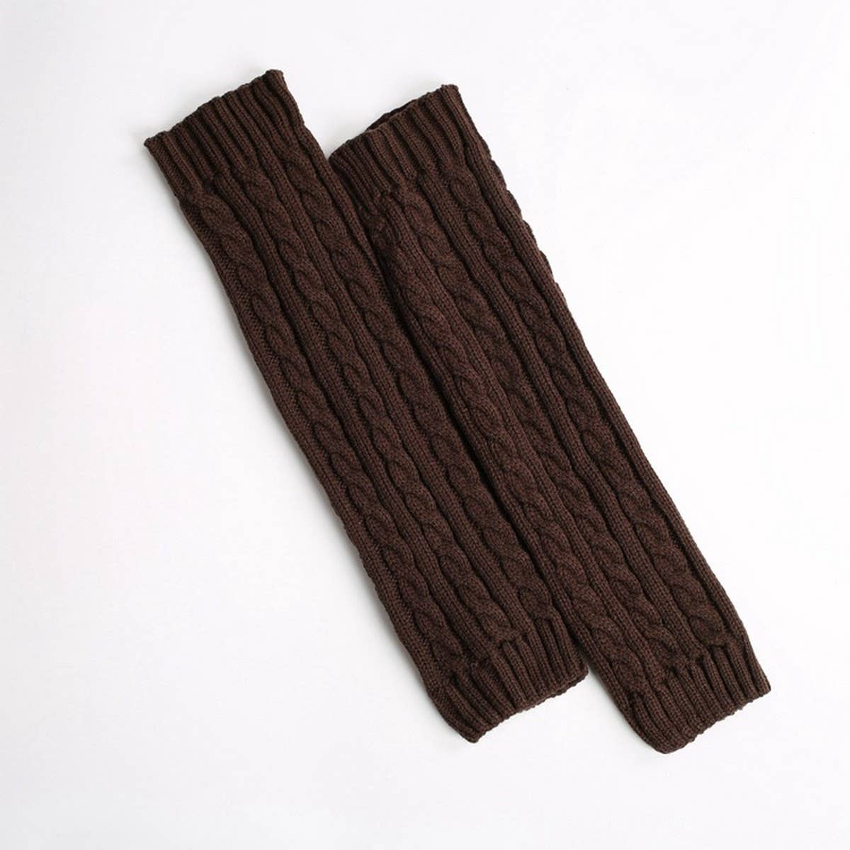 KNITTED AUTUMN AND WINTER WARM LEG WARMERS