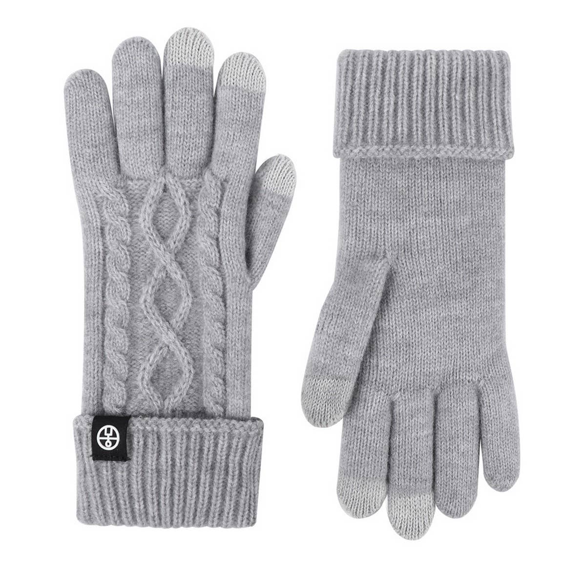 WINTER CYCLING WOOL TWIST TOUCH SCREEN GLOVES_CWAG0391