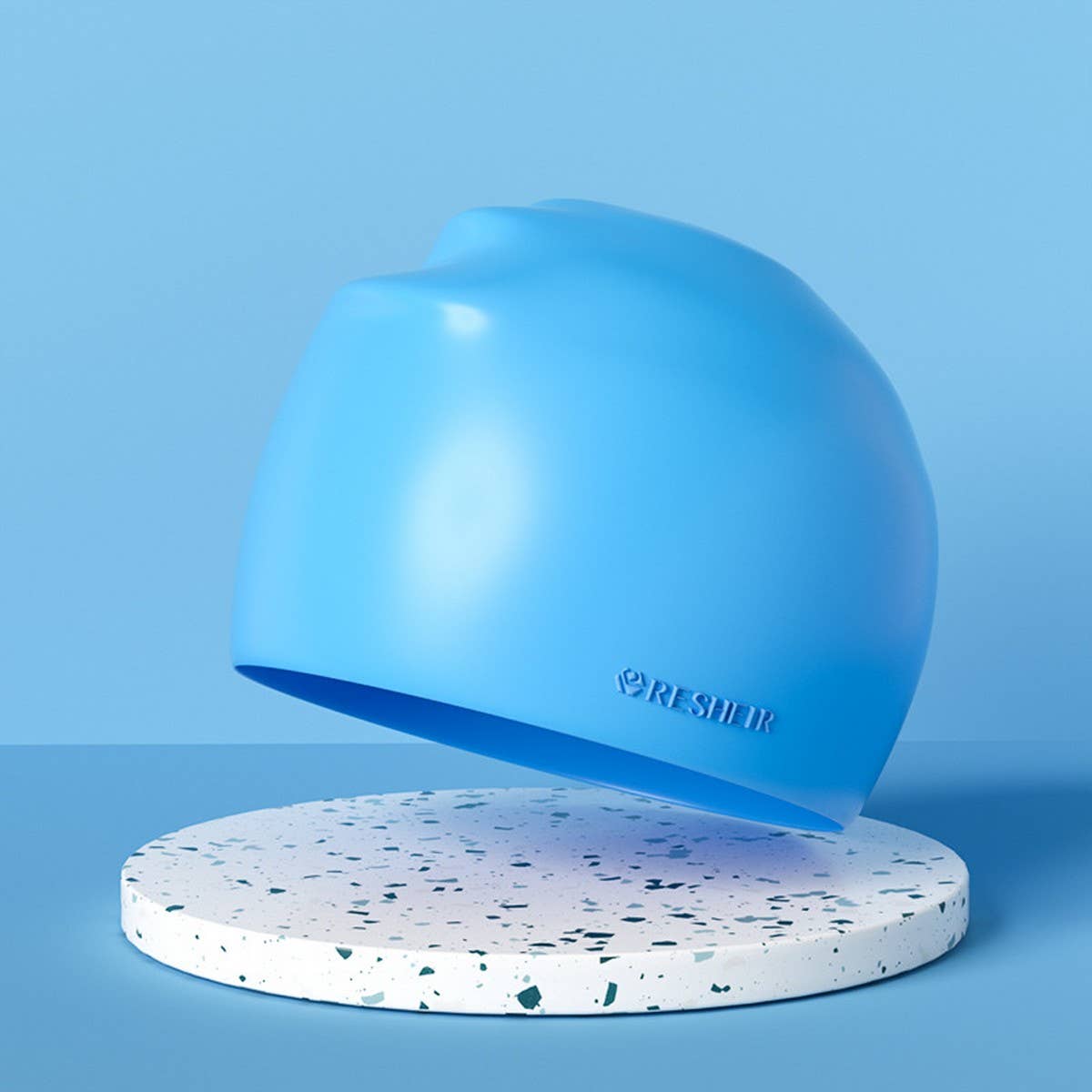 Unisex Silicone Swim Cap for Long Hair & Ears