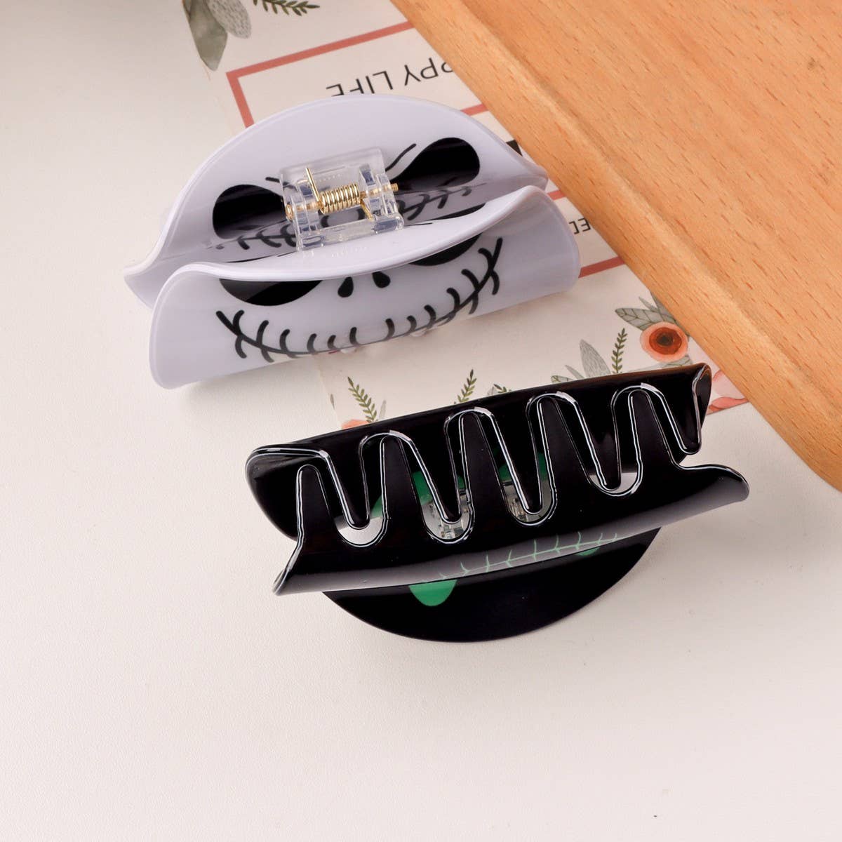 8CM PVC Halloween Hair Claw - Party Headpiece_CWAHA1450