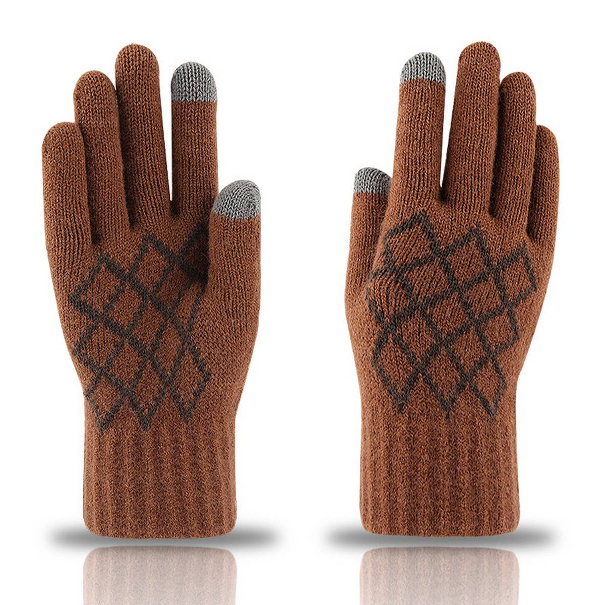 WINTER MEN'S WARM TOUCHSCREEN KNIT GLOVES_CWAG0245