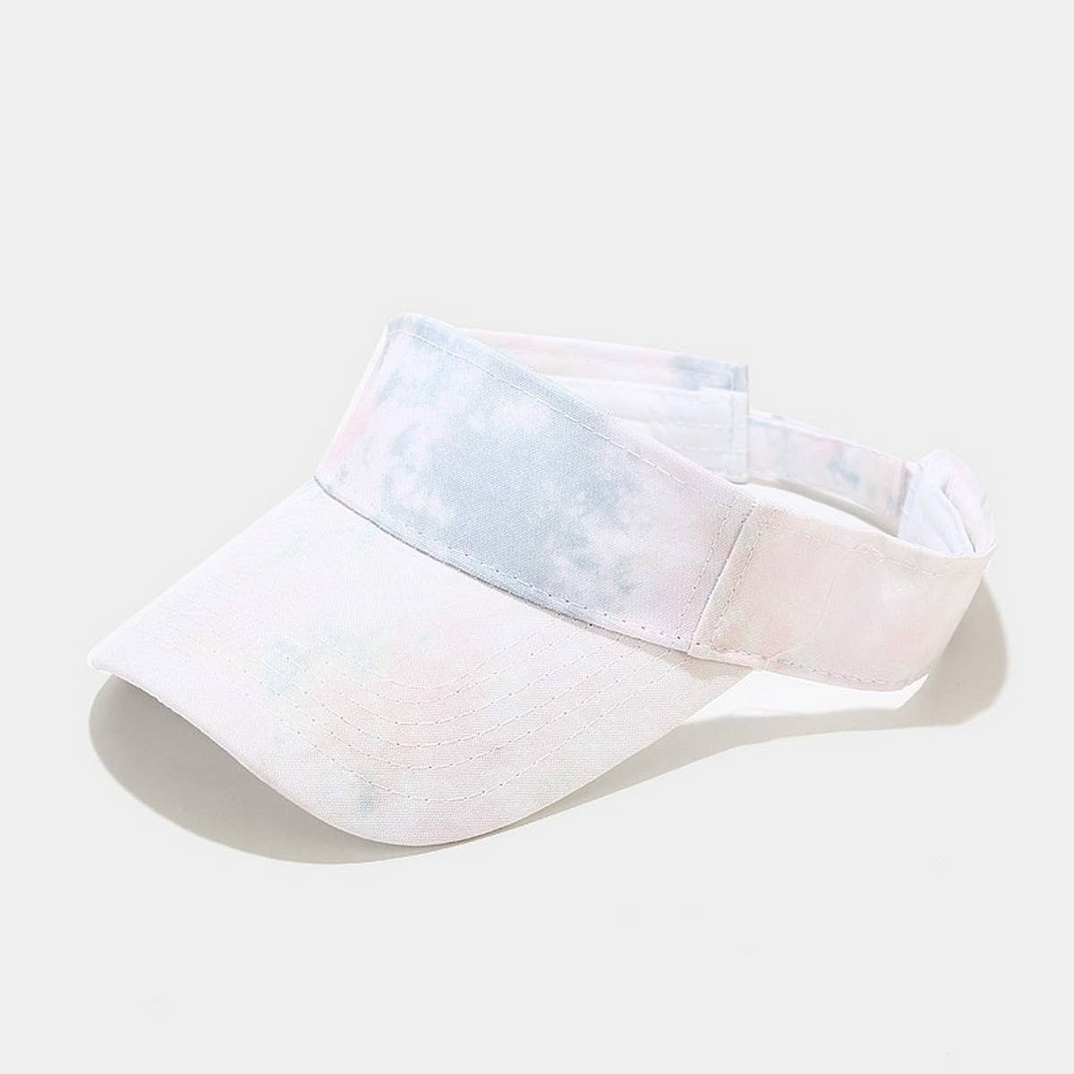 Tie-Dye Visor Hat -Sunshade Cap for Spring/Summer_CWAH3296