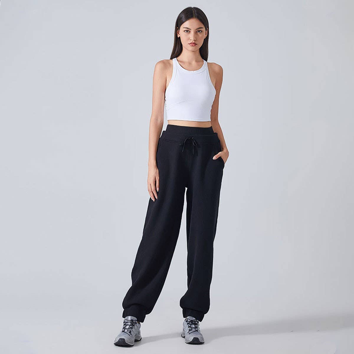 Women's Fleece Lined Jogger Yoga Sweatpants