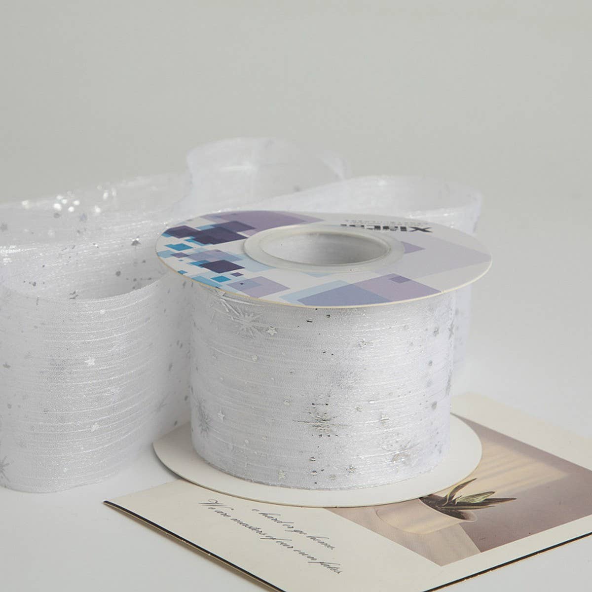 STARRY SKY PLEATED YARN HANDMADE DIY RIBBON_CWMM5760