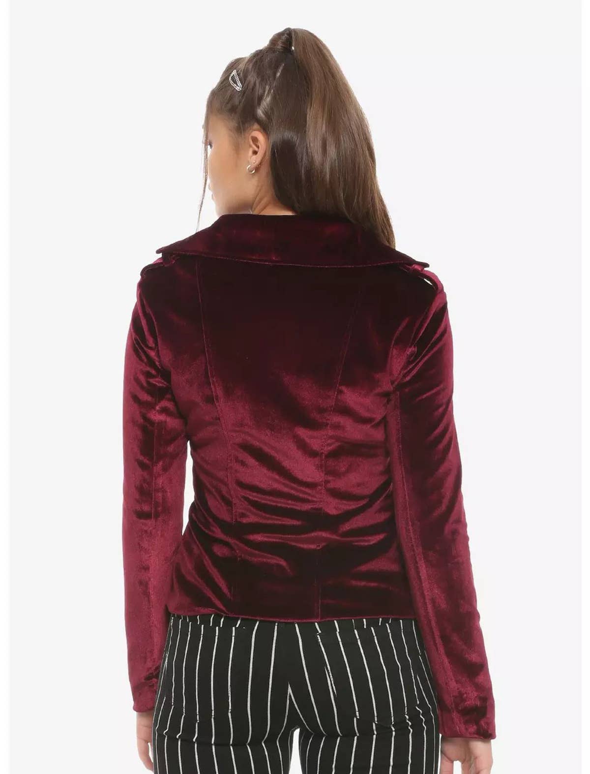 SLIM-FIT LAPEL ZIP-UP JACKET IN CANARY JACKET