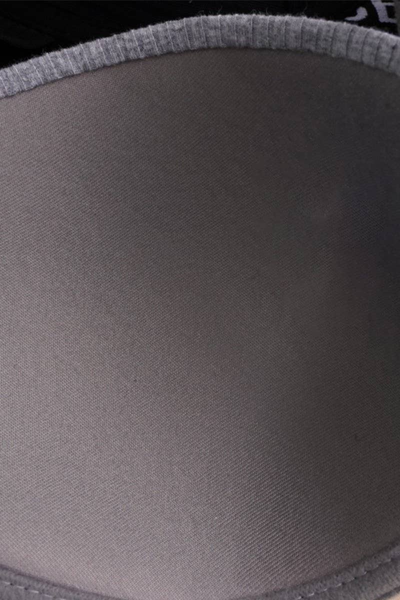 CWMU00283_BLACK COTTON UNDERWIRE FASHION ADJUSTABLE BRA