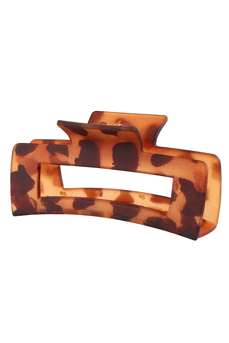 4.1 Inch Matte PS Plastic Hair Claw Clip, Wholesal_CWAHA0091
