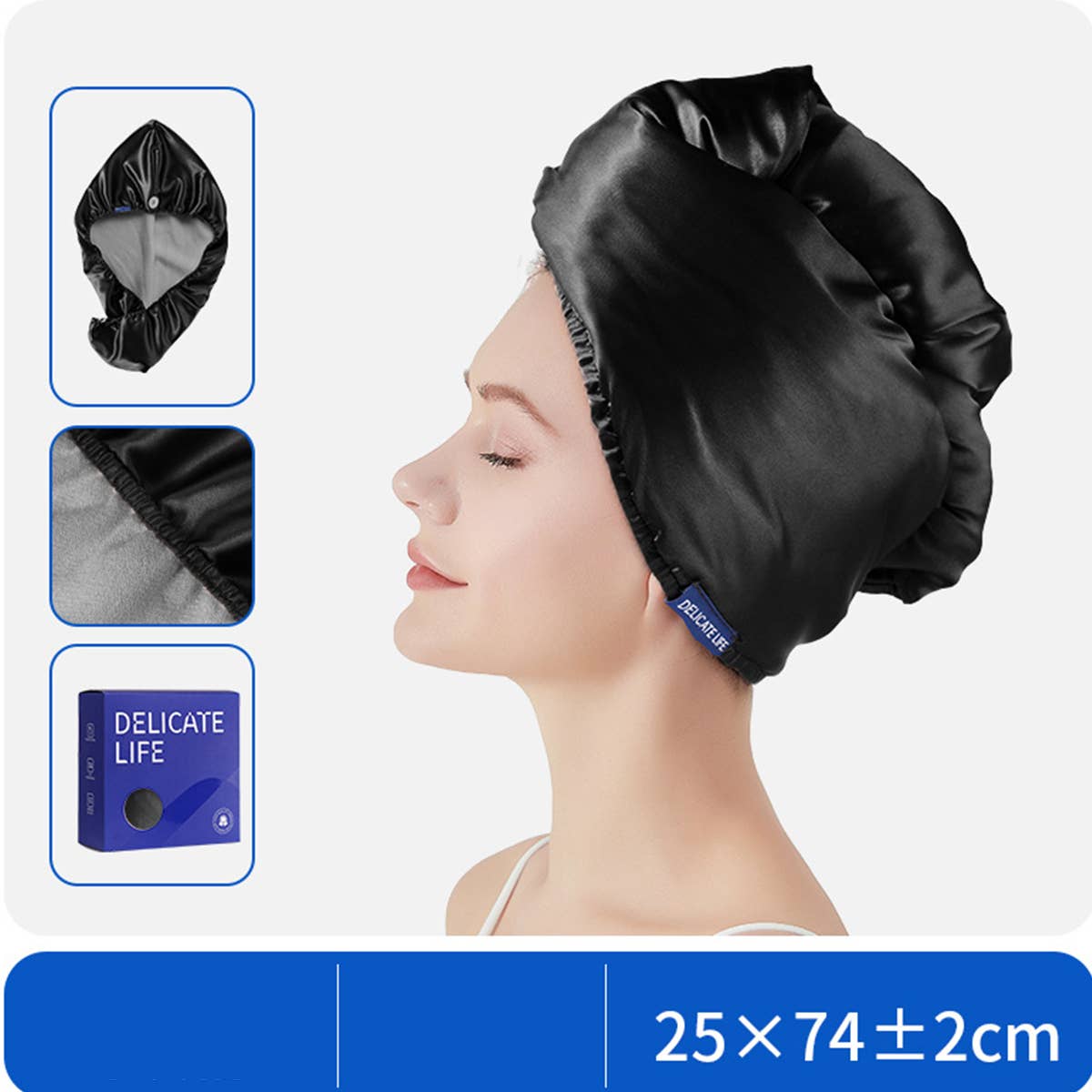 CWMM8409_HIGH-END DOUBLE-LAYER ABSORBENT HAIR TOWEL