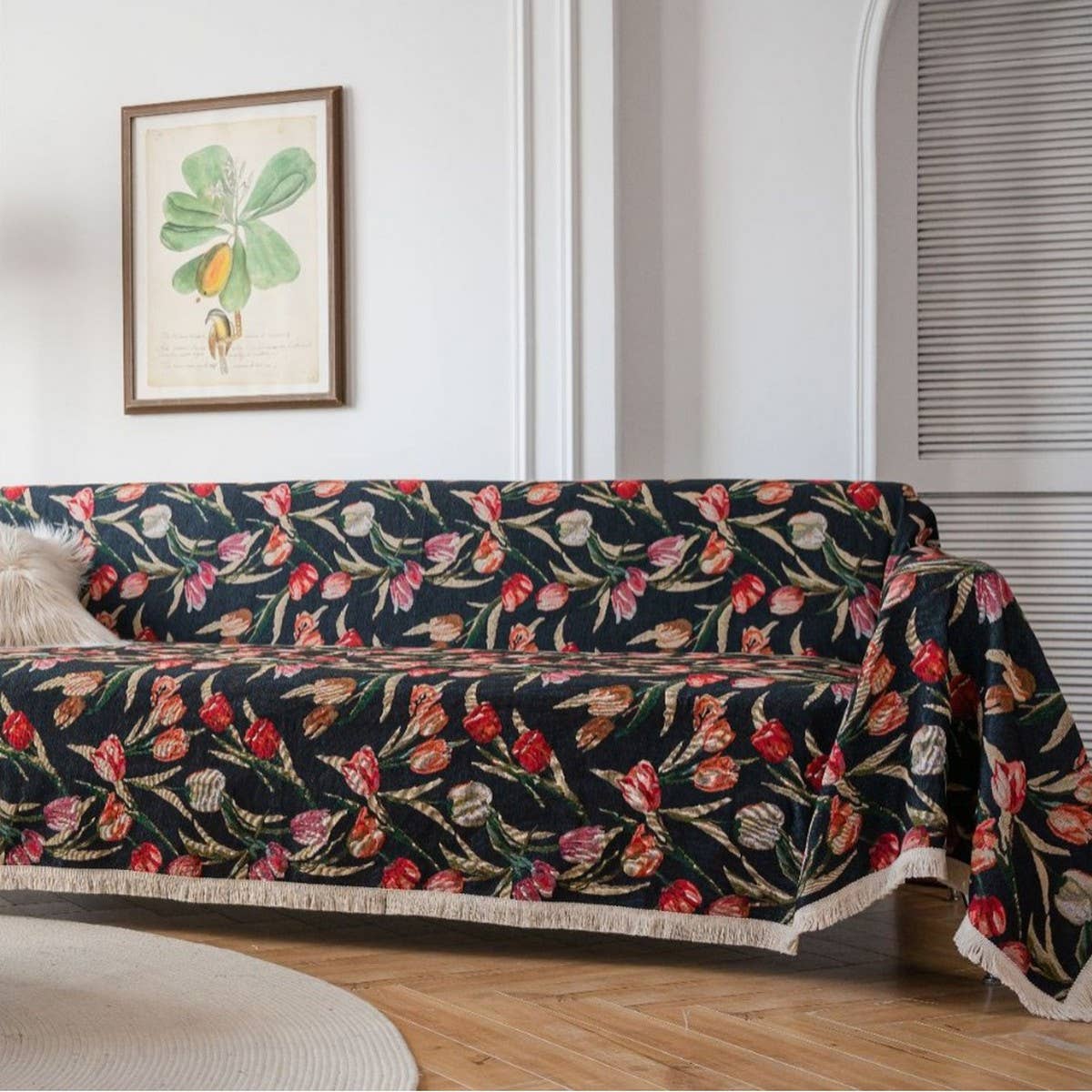 STYLISH AND VERSATILE COUNTRY STYLE SOFA THROW_CWMM1654