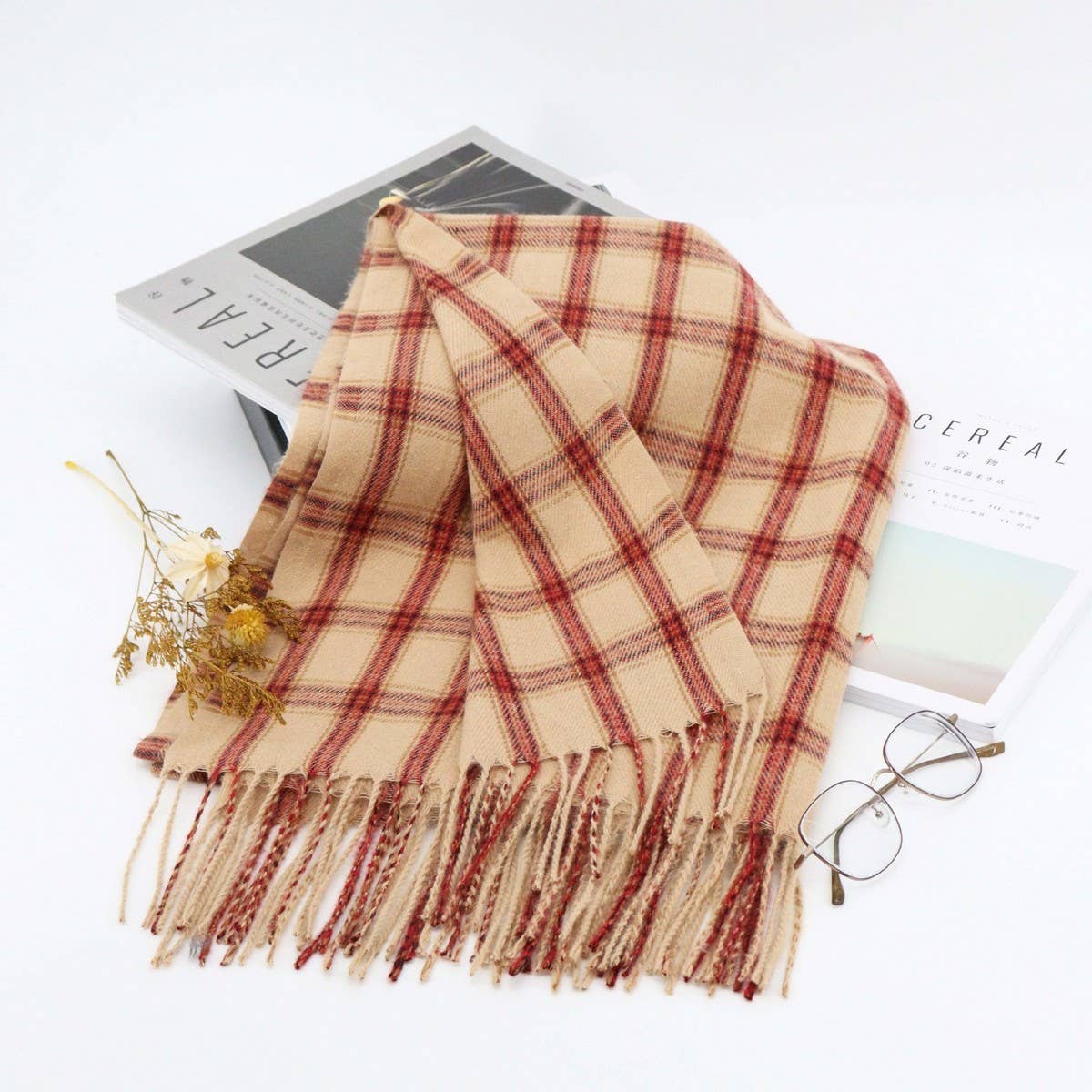 2024 NEW ALL-MATCH PLAID WARM SCARF_CWASC1114