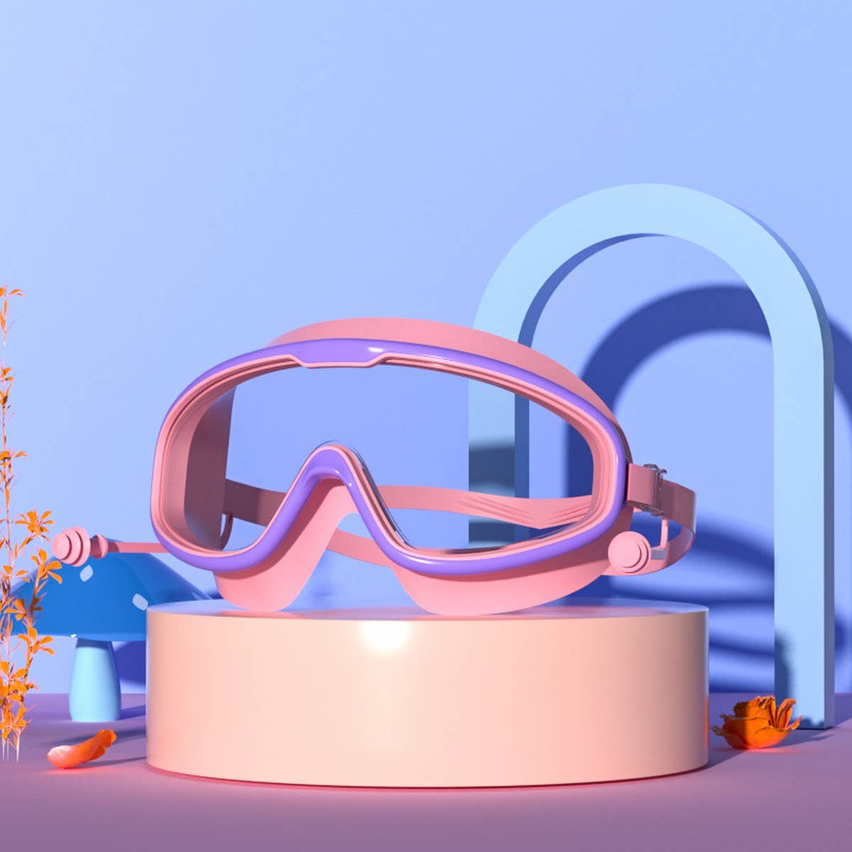 Kids Anti-Fog HD Swim Goggles for Boys & Girls