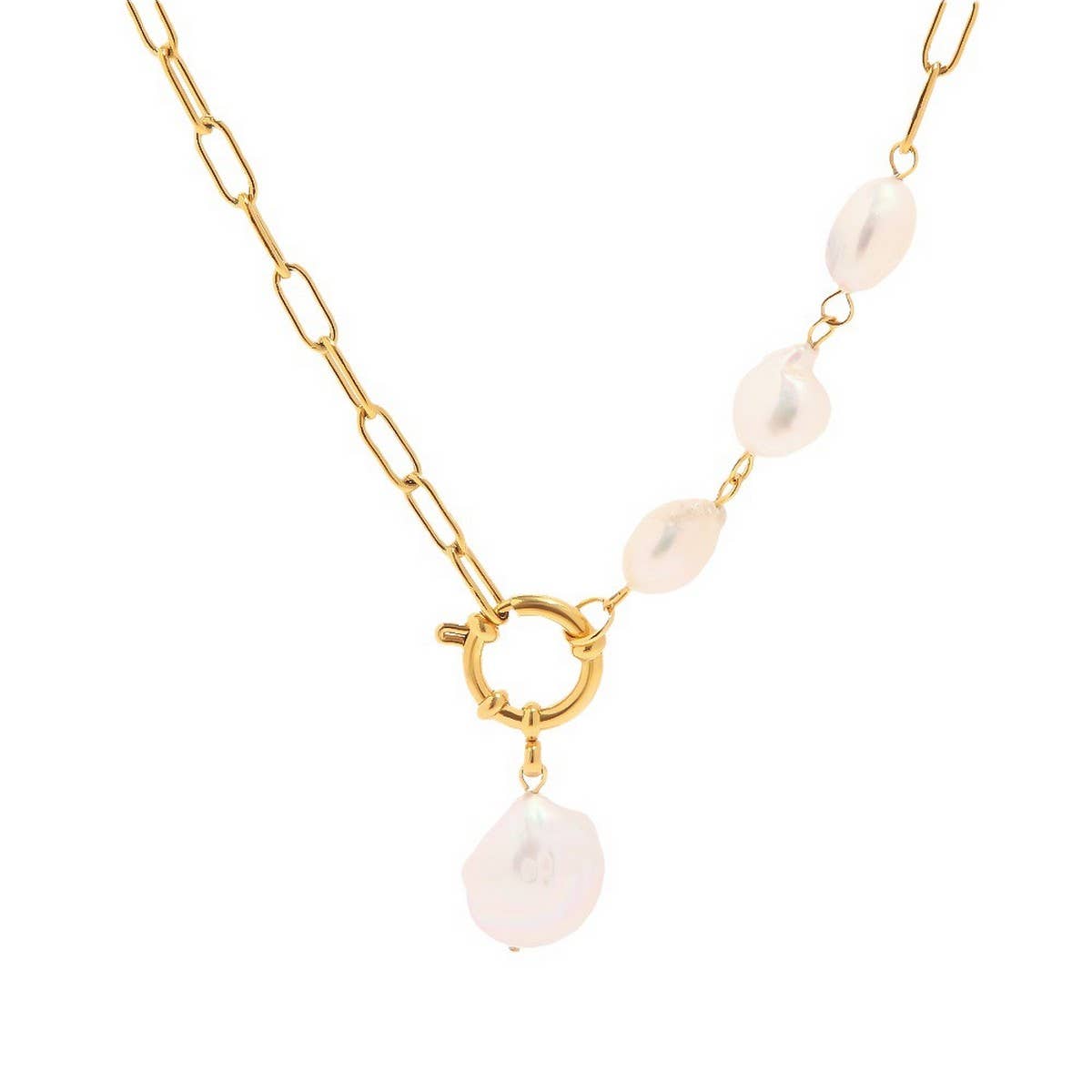 FASHIONABLE AND VERSATILE PEARL NECKLACE_CWAJE1445