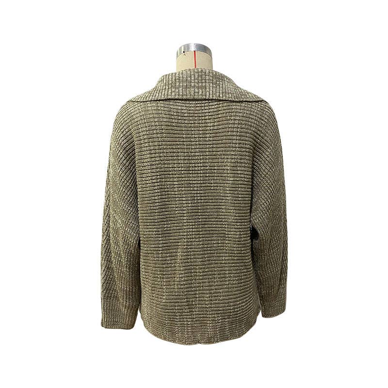 CWOSWL1140_Oversized Foldover Collar Knit Pullover Sweater