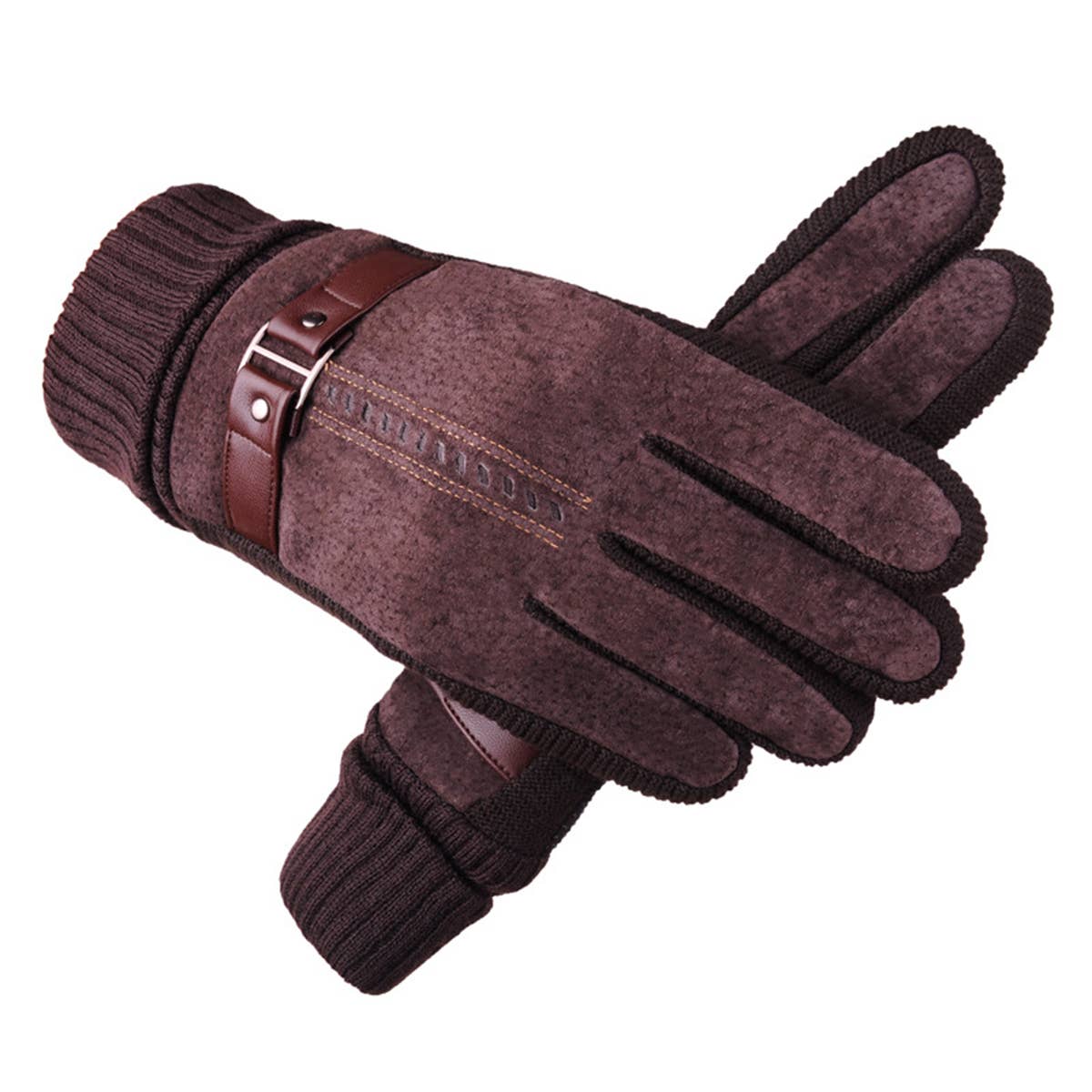 WINTER THICKENED WARM PIGSKIN GLOVES_CWAG0047