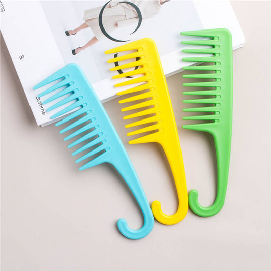 NEW WIDE-TOOTH CURVED HOOK COMB_CWMM0910