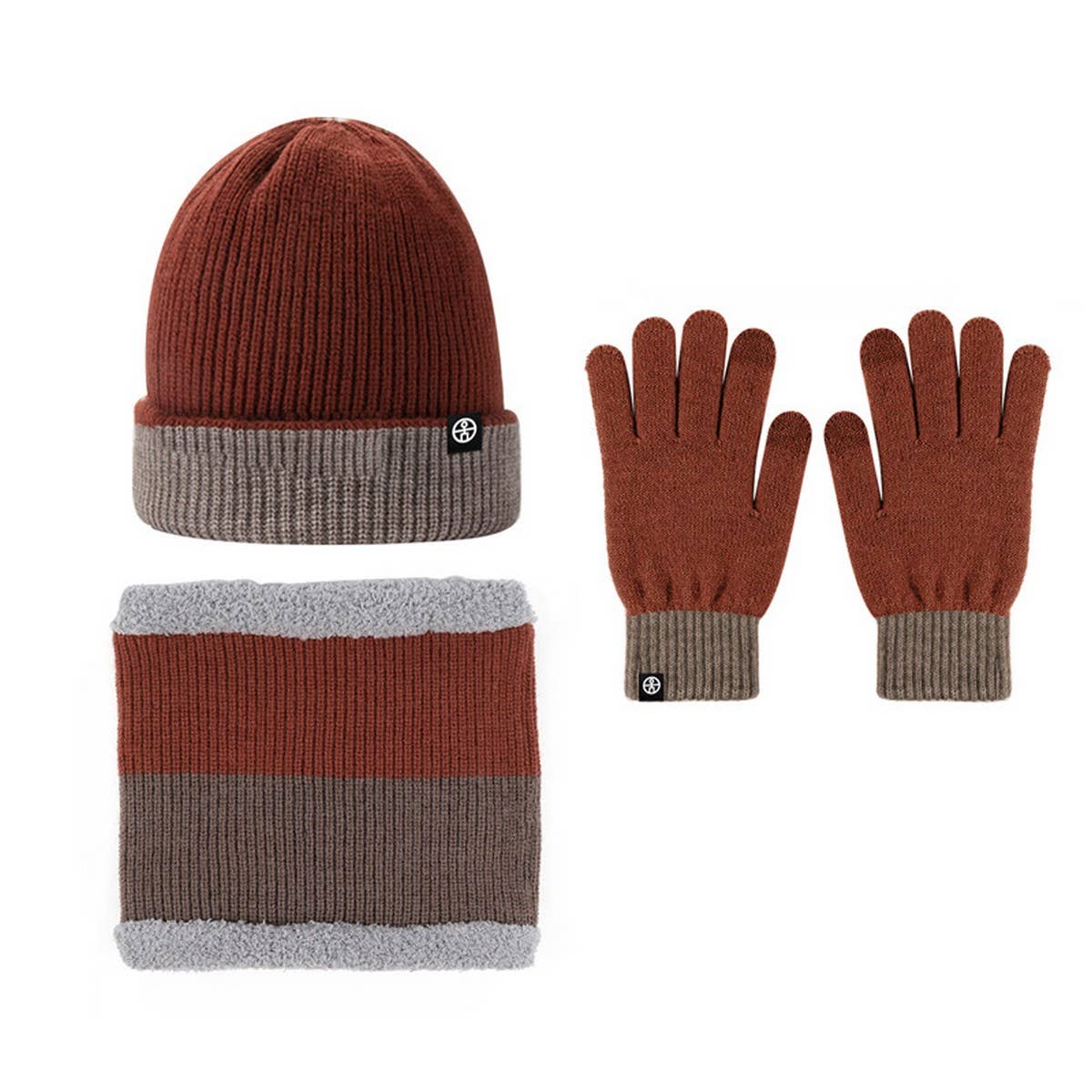 OUTDOOR COLD-PROOF DOUBLE-SIDED EARMUFFS SUIT_CWMM2793