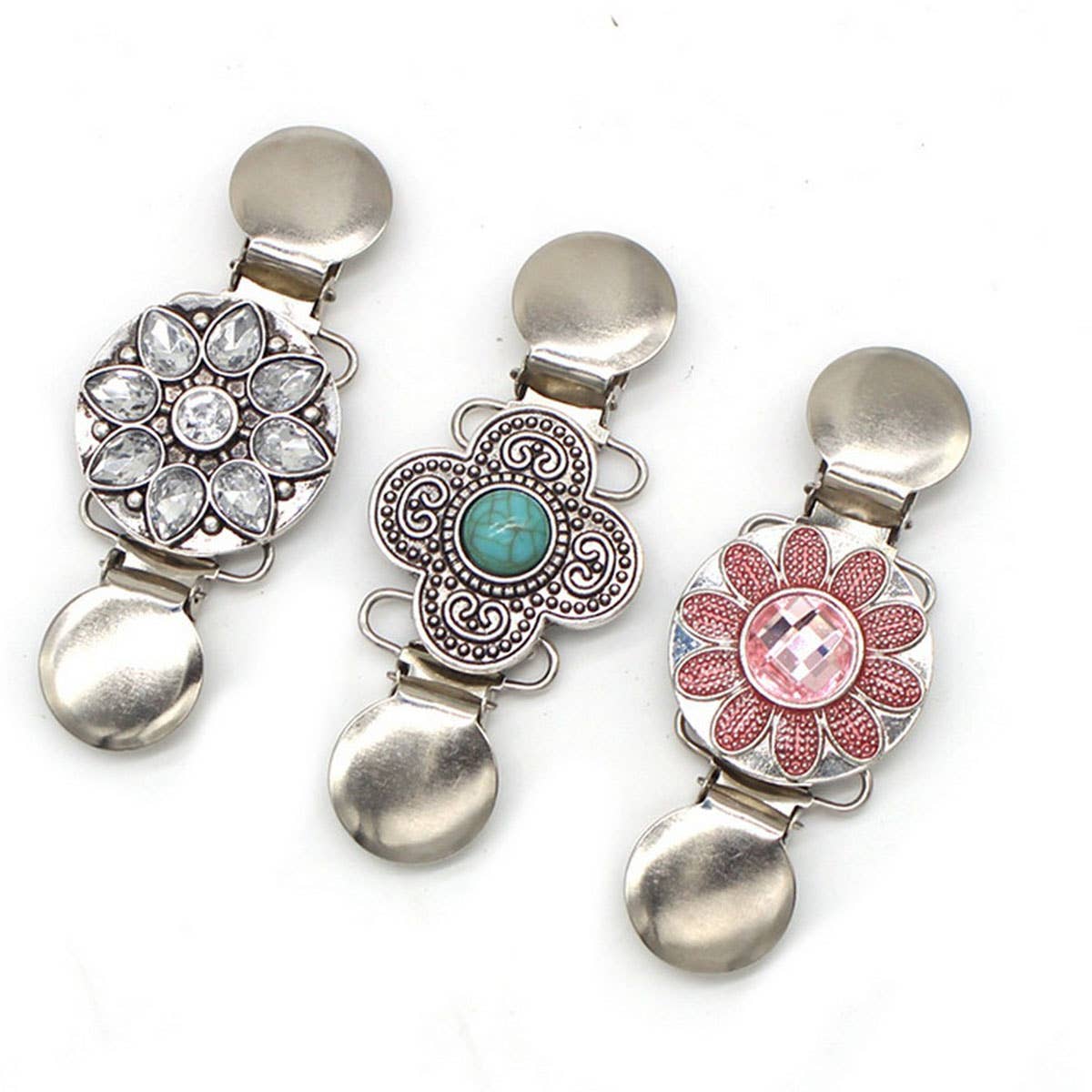 HOT SALE TURQUOISE SWEATER CLIP AND SHAWL CLIP