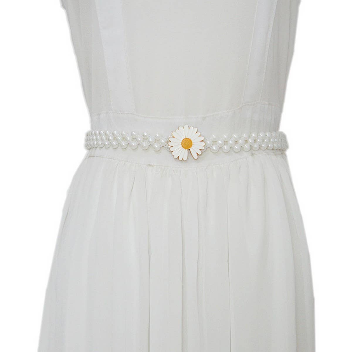 FASHIONABLE ELASTIC DAISY VERSATILE GIRDLE_CWABE0507