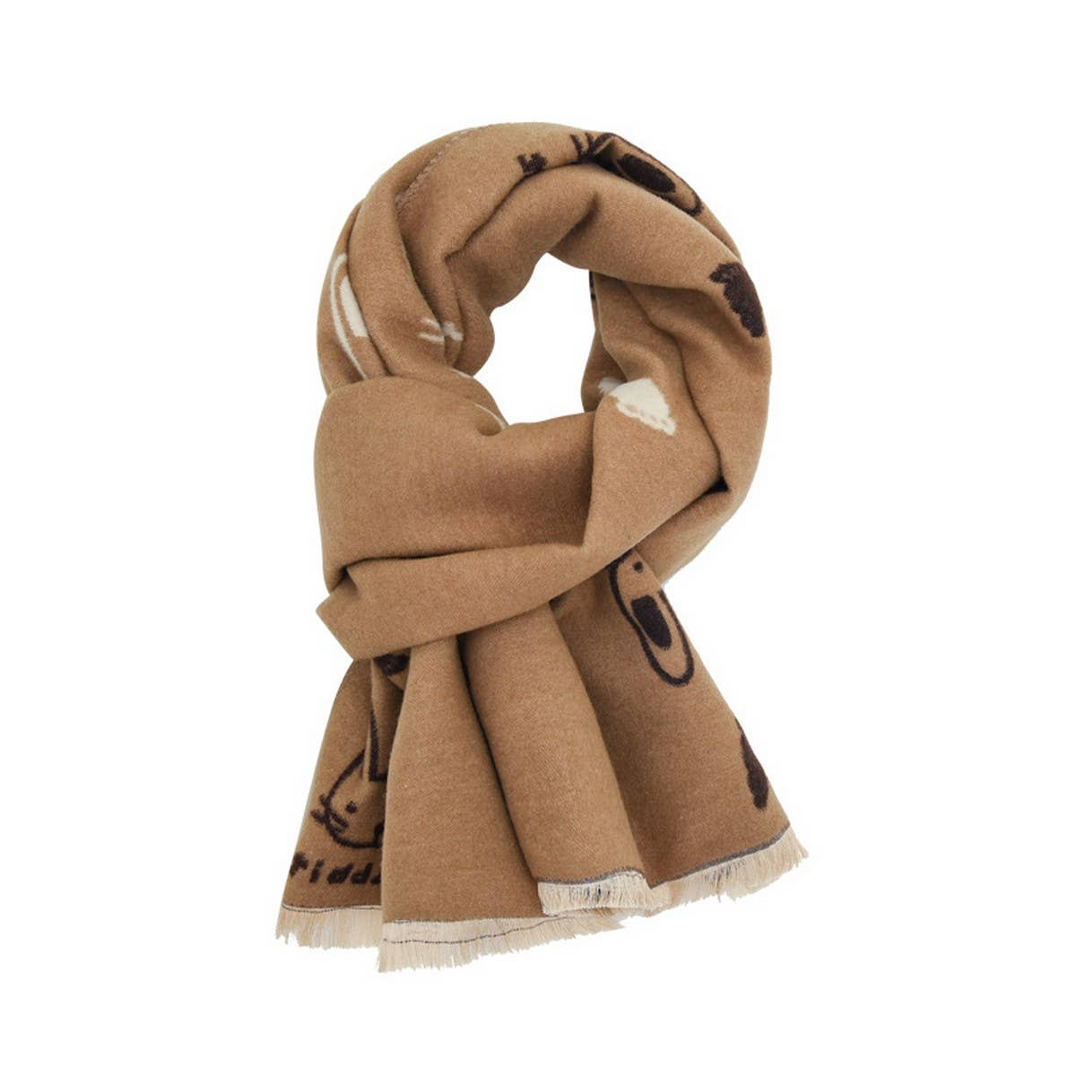 CHILDREN WINDPROOF WARM SHAWL SCARF