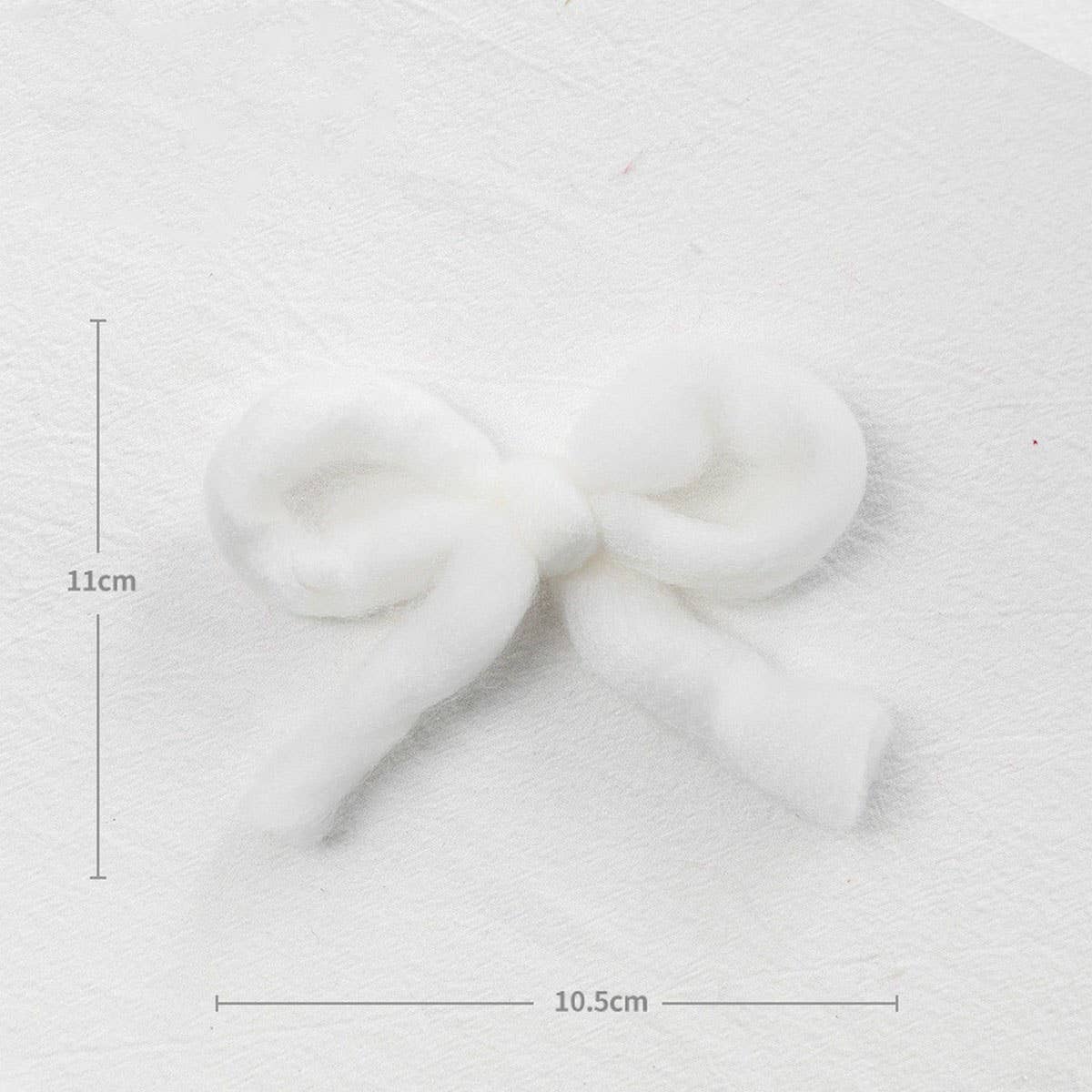 Felt Plush Bow Ribbon Christmas Tree Hanging Decor