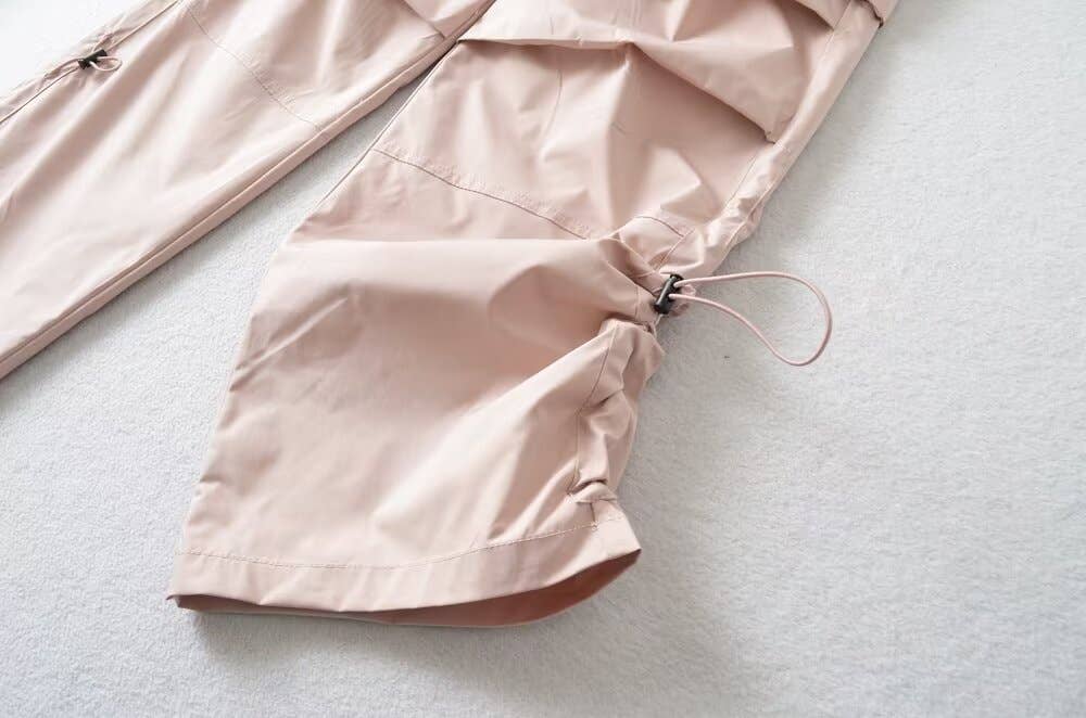 Niche pleated straight-leg wide-leg casual pants