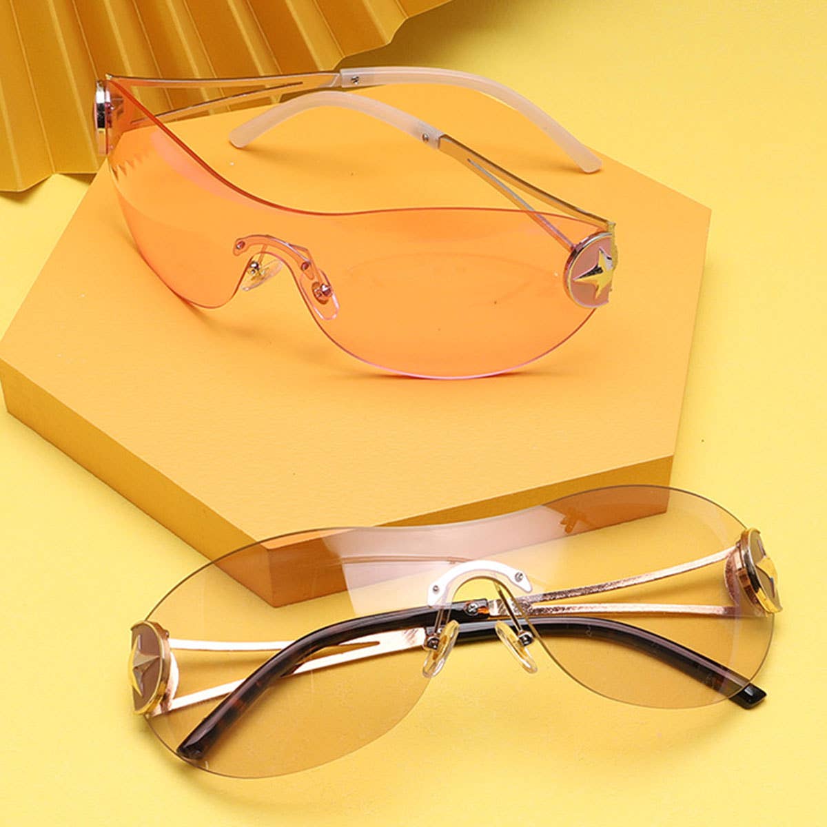 Y2K LARGE-FRAME SUNGLASSES WITH FIVE-POINTED STARS_CWASG0151