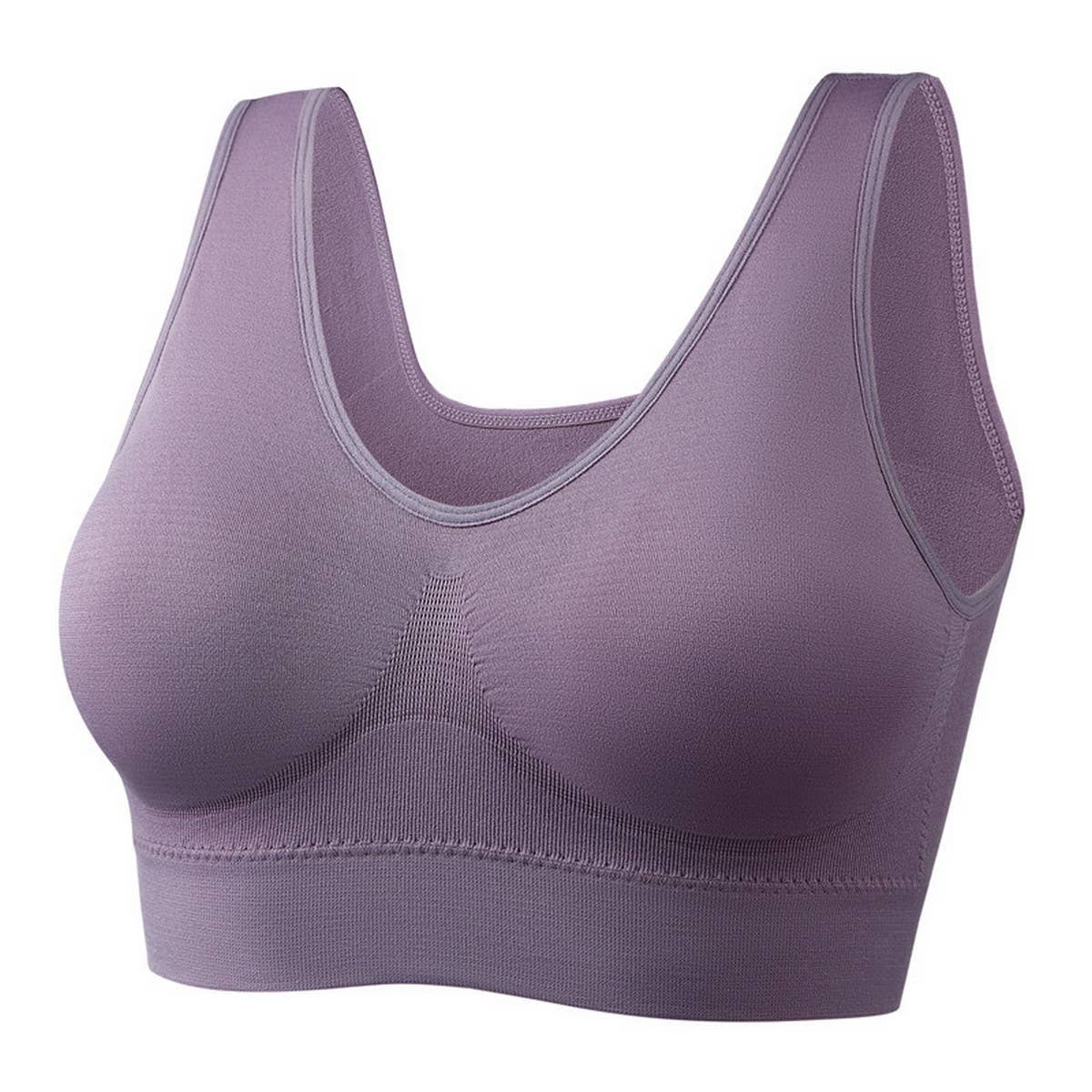 PLUS SIZE ZERO-RESTRICTION SPORTS BRA_CWMU0302