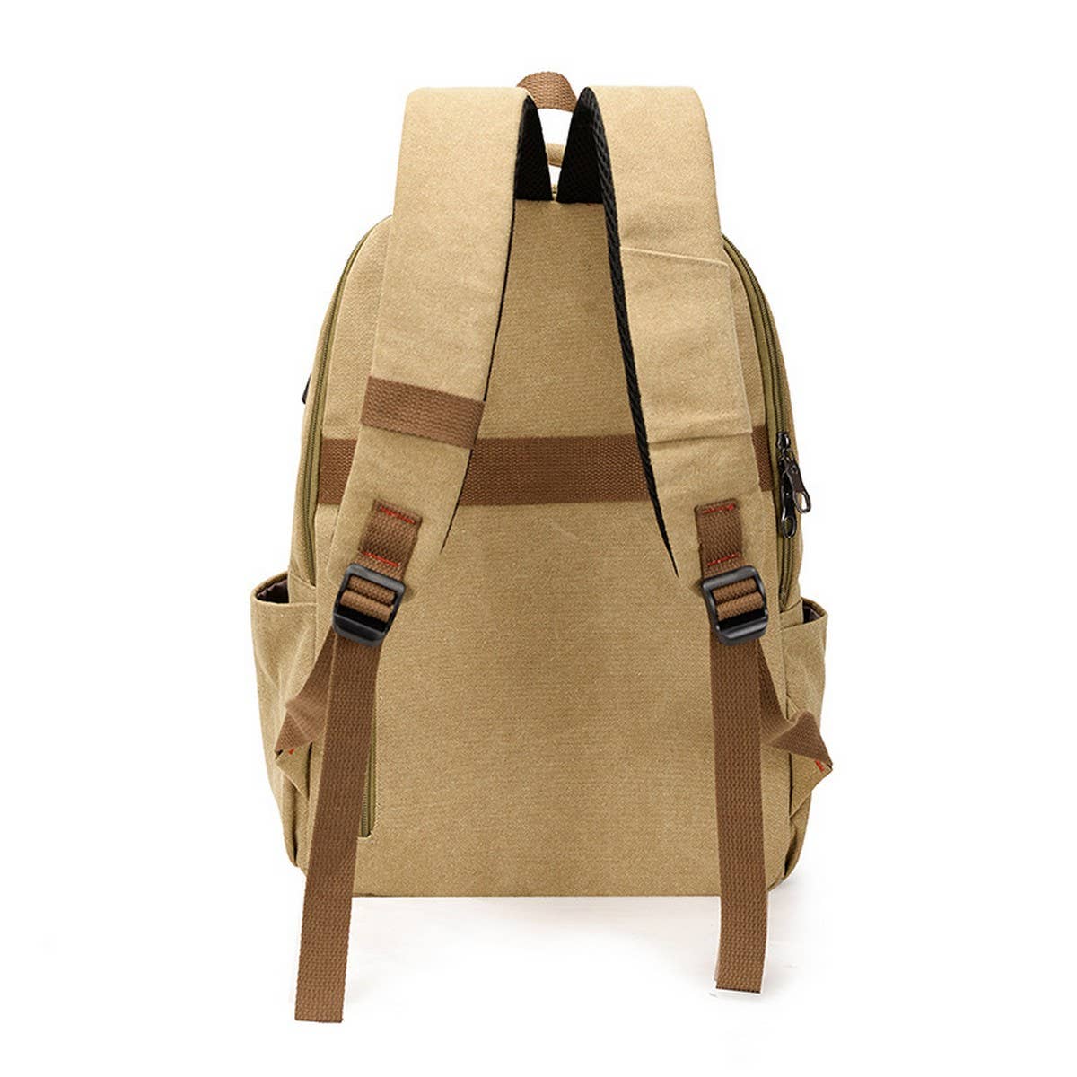 SIMPLE VERSATILE CANVAS BACKPACK,LAPTOP BAG_CWAB2201