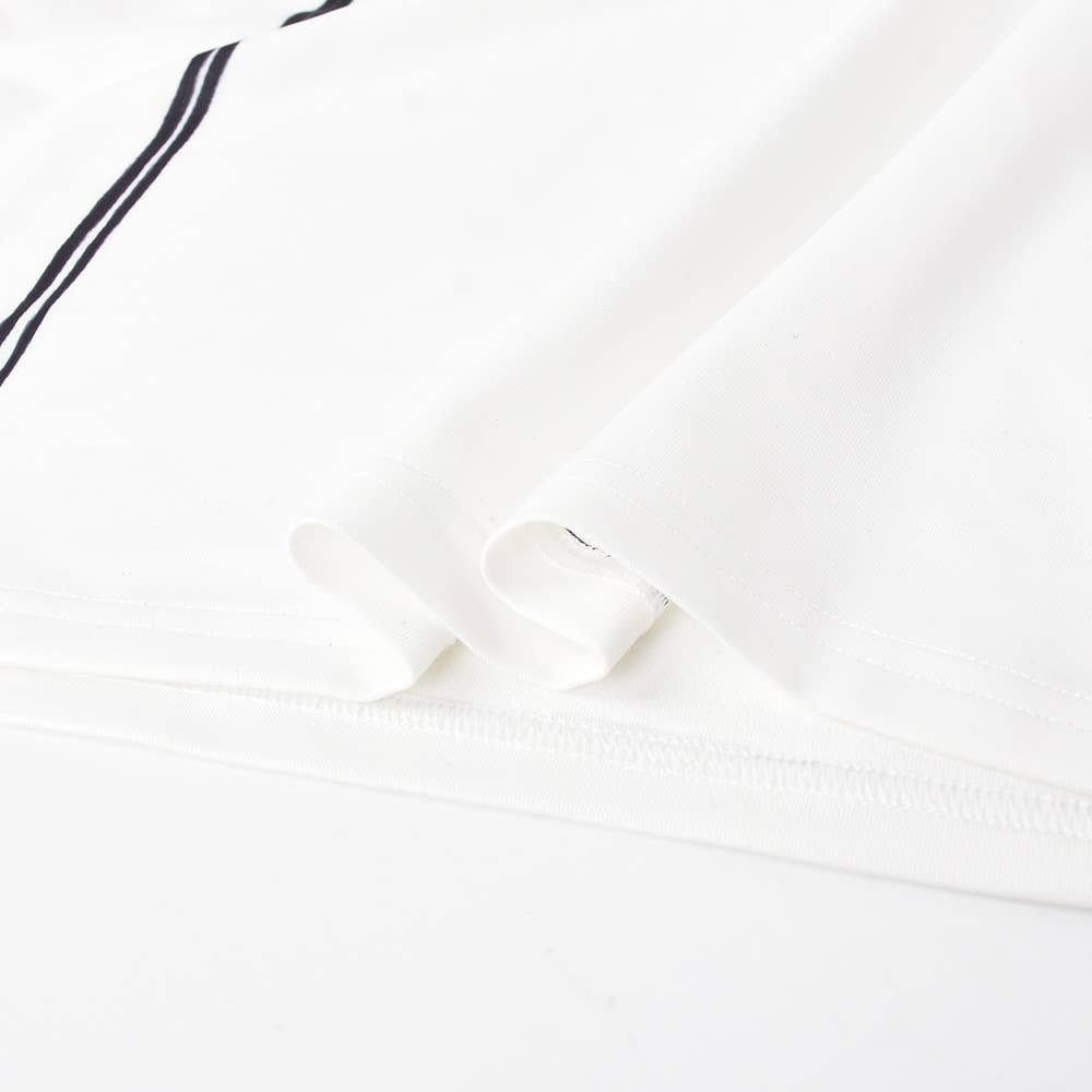 Abstract printed short hip-hugging dress