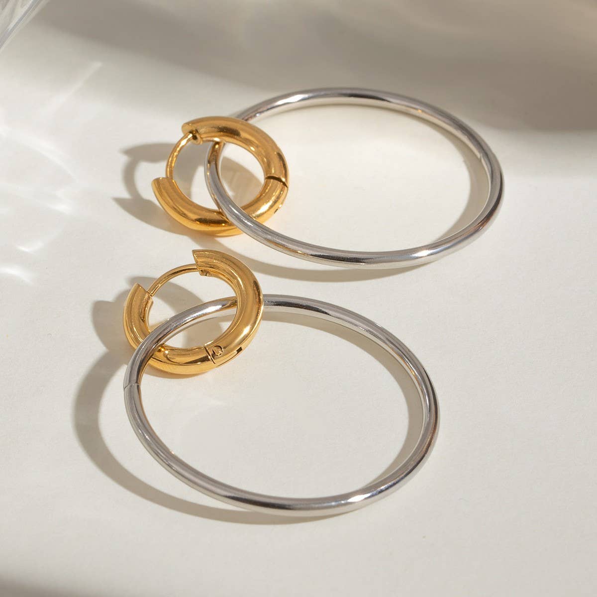 STAINLESS STEEL COLLAR HIGH-END EARRINGS_CWASC1687